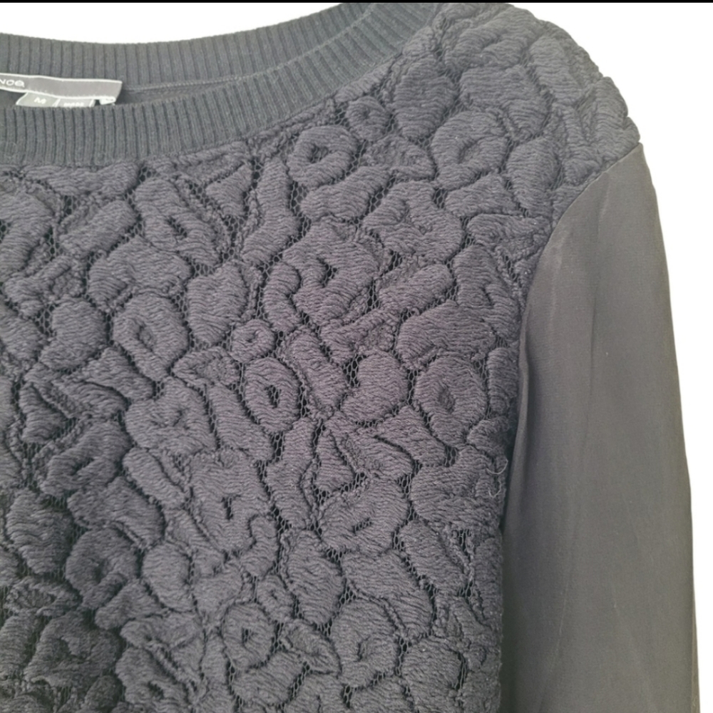 Vince | Black Leopard Blouse - Picture 5 of 8